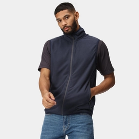 Regatta Professional Mens Navigate Lightweight Fleece Gilet HypoallergenicInnerLayer Weatherproof Zippers