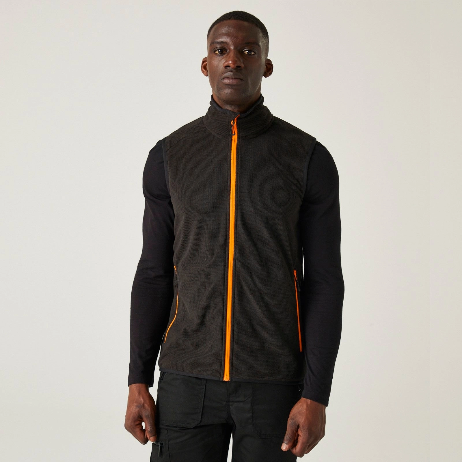 Adjustable Hemline Regatta Professional Mens Navigate Lightweight Fleece Gilet