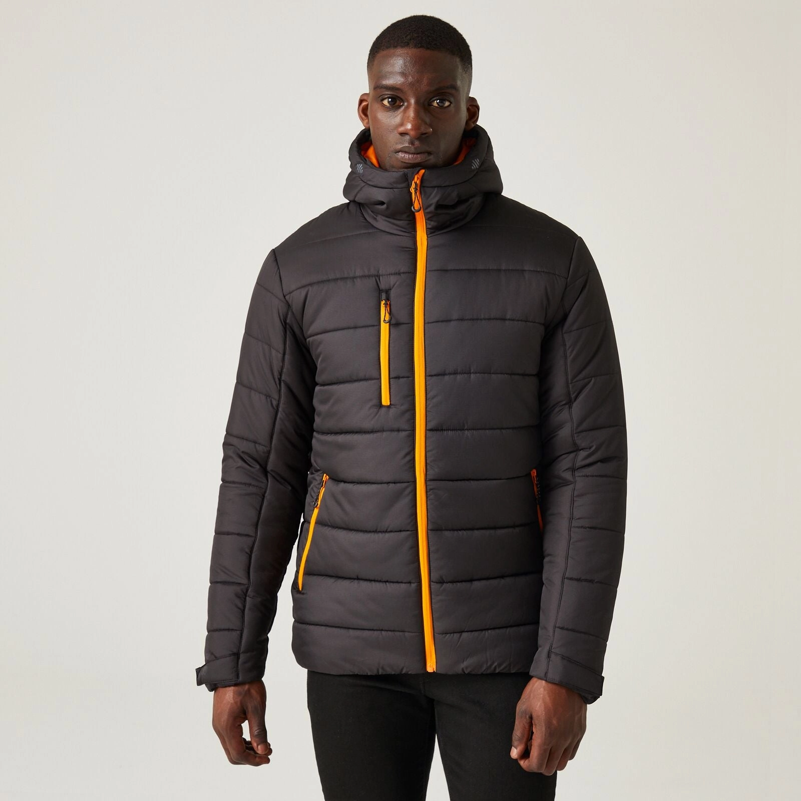 AllPurposeFastening Non Irritating Edging Regatta Professional Mens Navigate Thermal Padded Jacket