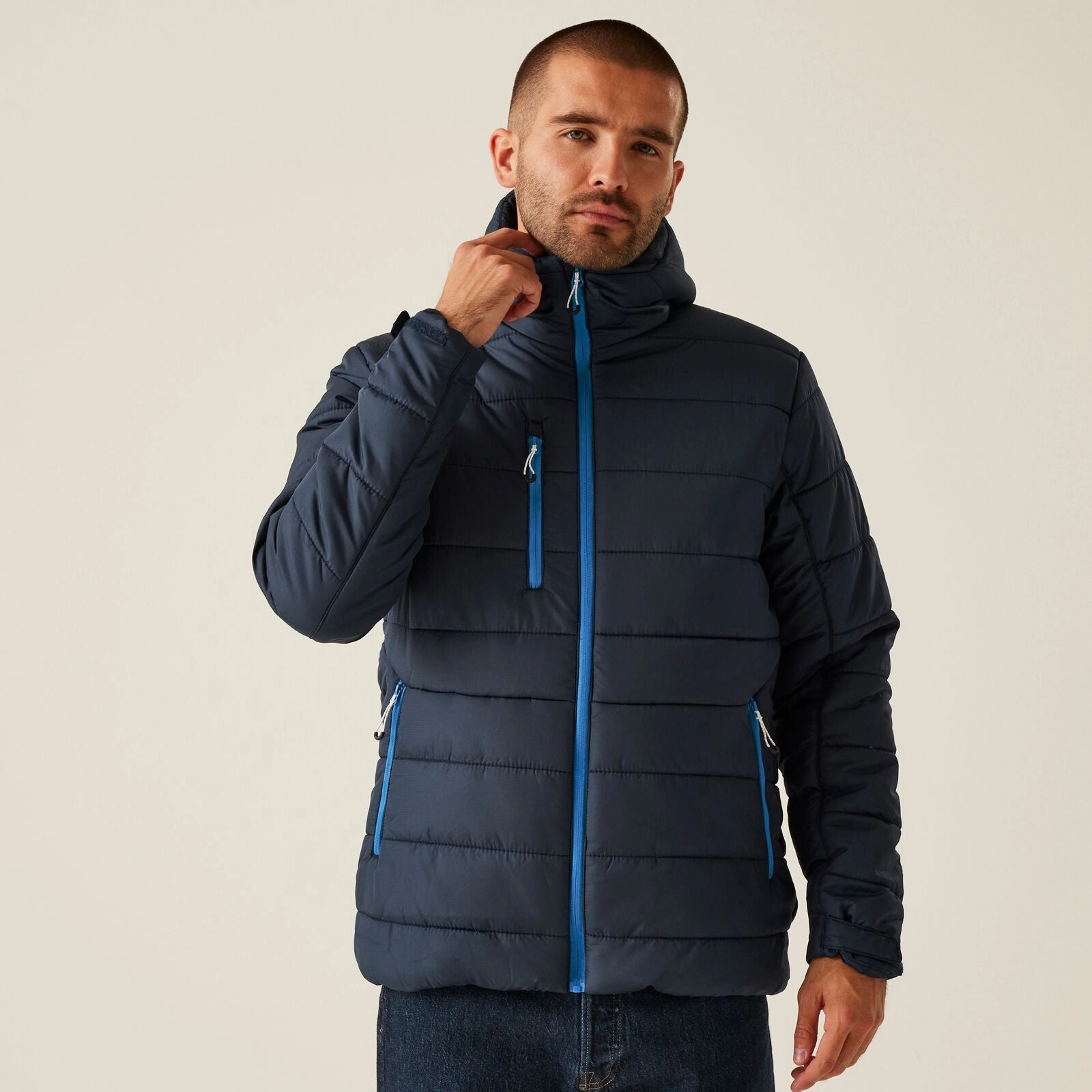 Casual Staple stain resistant coating Regatta Professional Mens Navigate Thermal Padded Jacket