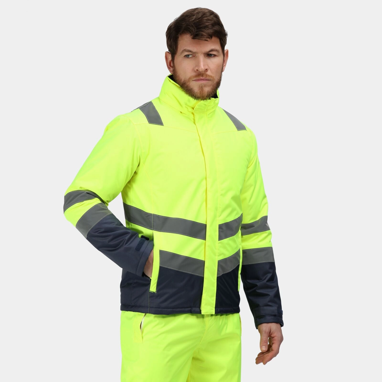 Casual Trend Regatta Professional Mens Pro HI-VIS Parka Jacket