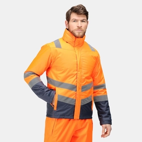 Regatta Professional Mens Pro HI-VIS Parka Jacket Essential City Look