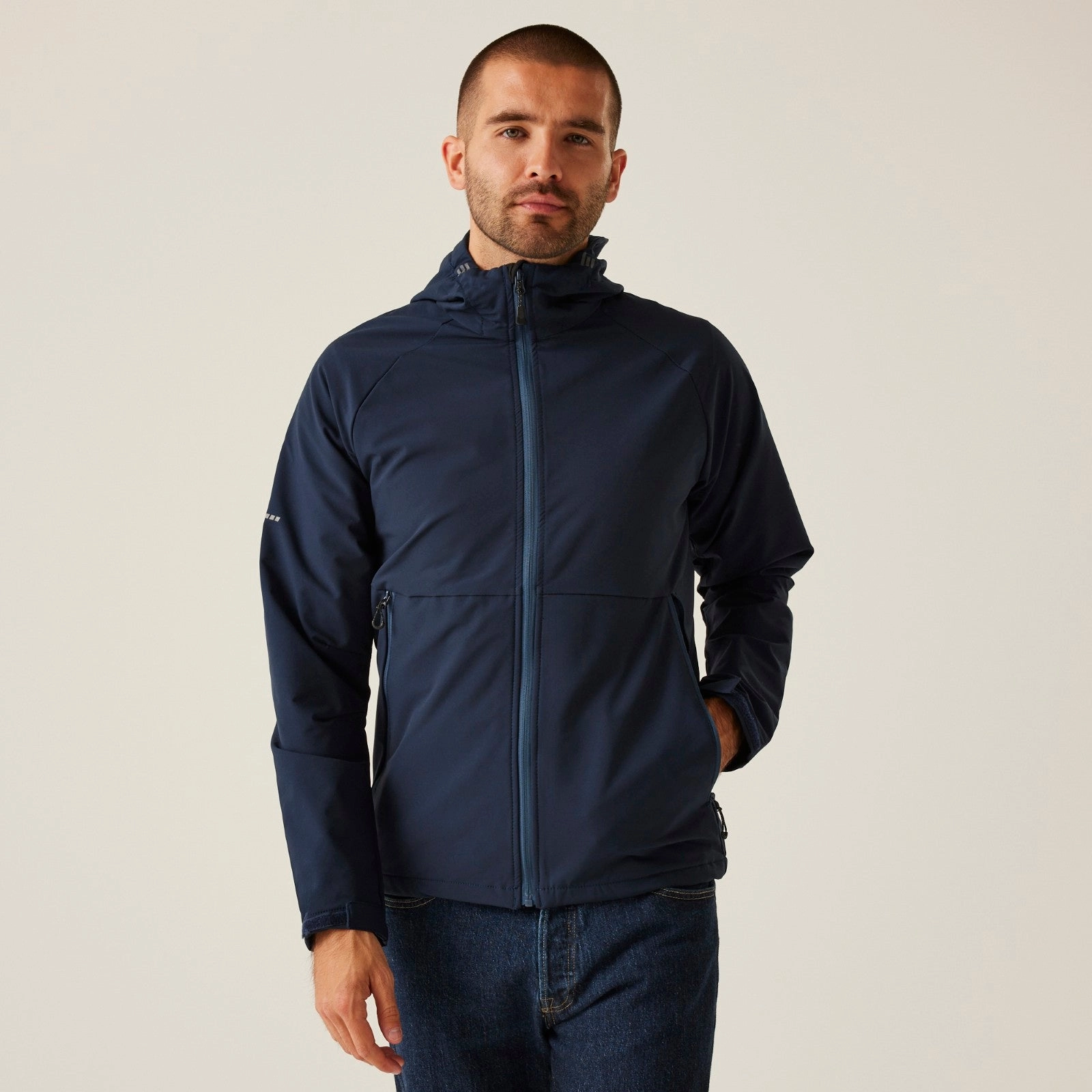 Seamless Shoulder Construction Lightweight Thermal Tech Regatta Professional Mens X-Pro Prolite Stretch Softshell Jacket