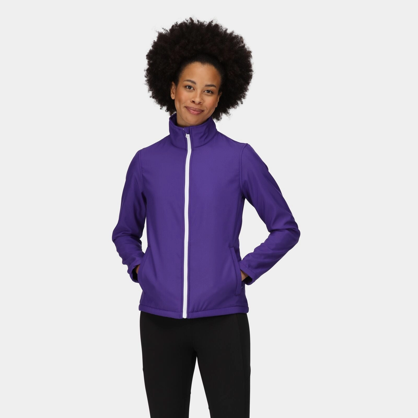 Regatta Professional Womens Ablaze Printable Softshell Jacket WrinkleFreeFinish