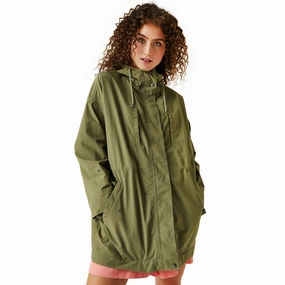Regatta Womens Amur Waterproof Parka Jacket Contoured Back Panel Weatherproof Construction