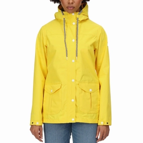 Regatta Womens Bayarma Hooded Waterproof Jacket Adjustable Fit Design