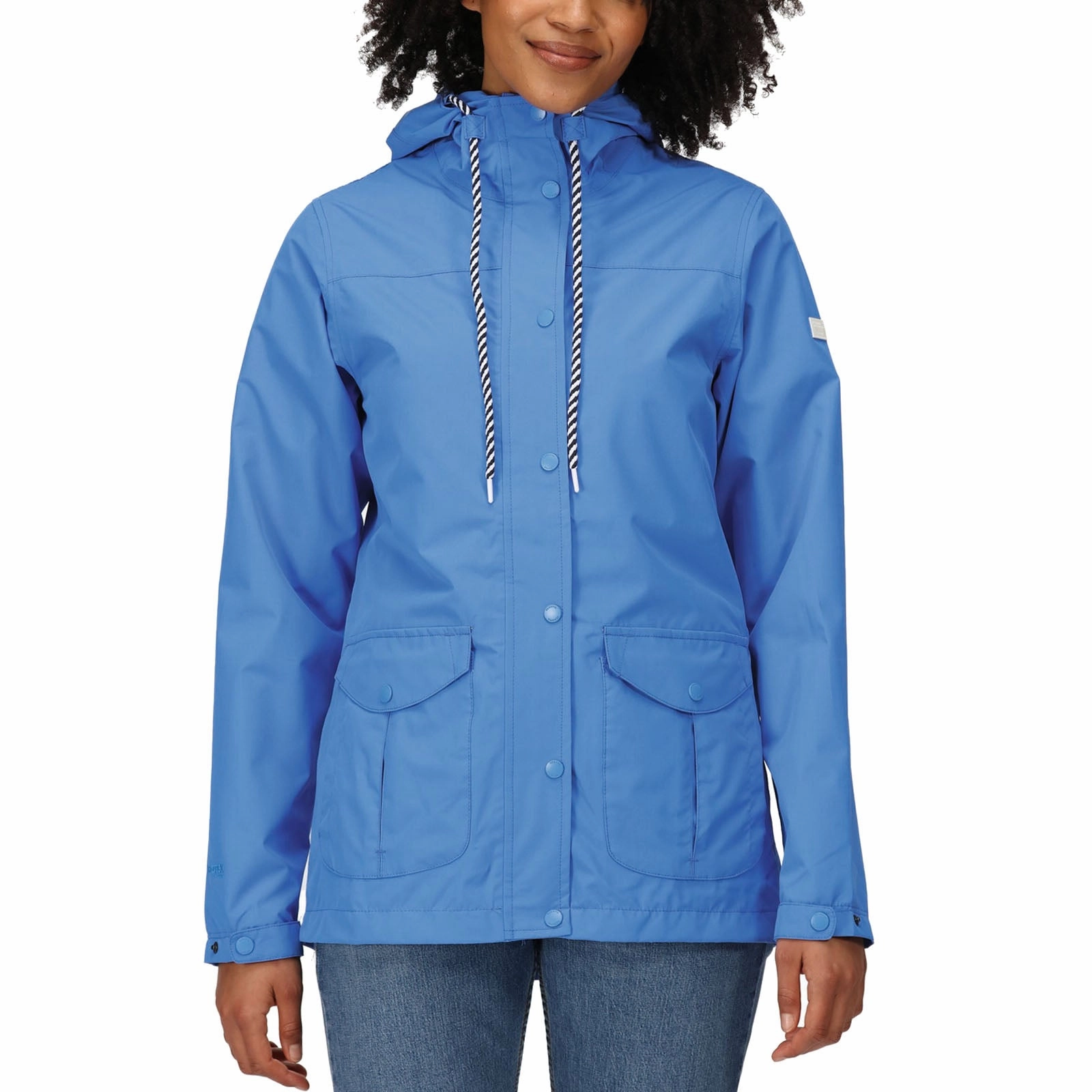 Regatta Womens Bayarma Hooded Waterproof Jacket Multi Layer Design