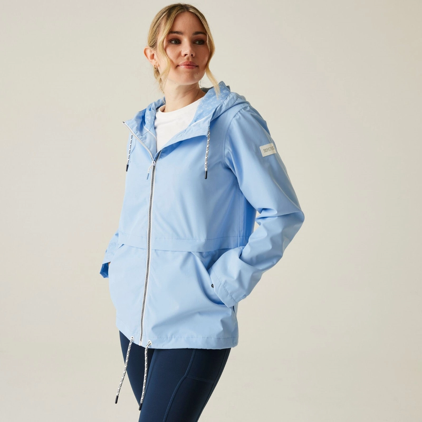 Regatta Womens Bayletta II Waterproof Jacket Odor Control Fibers Long Lasting Shape Retention