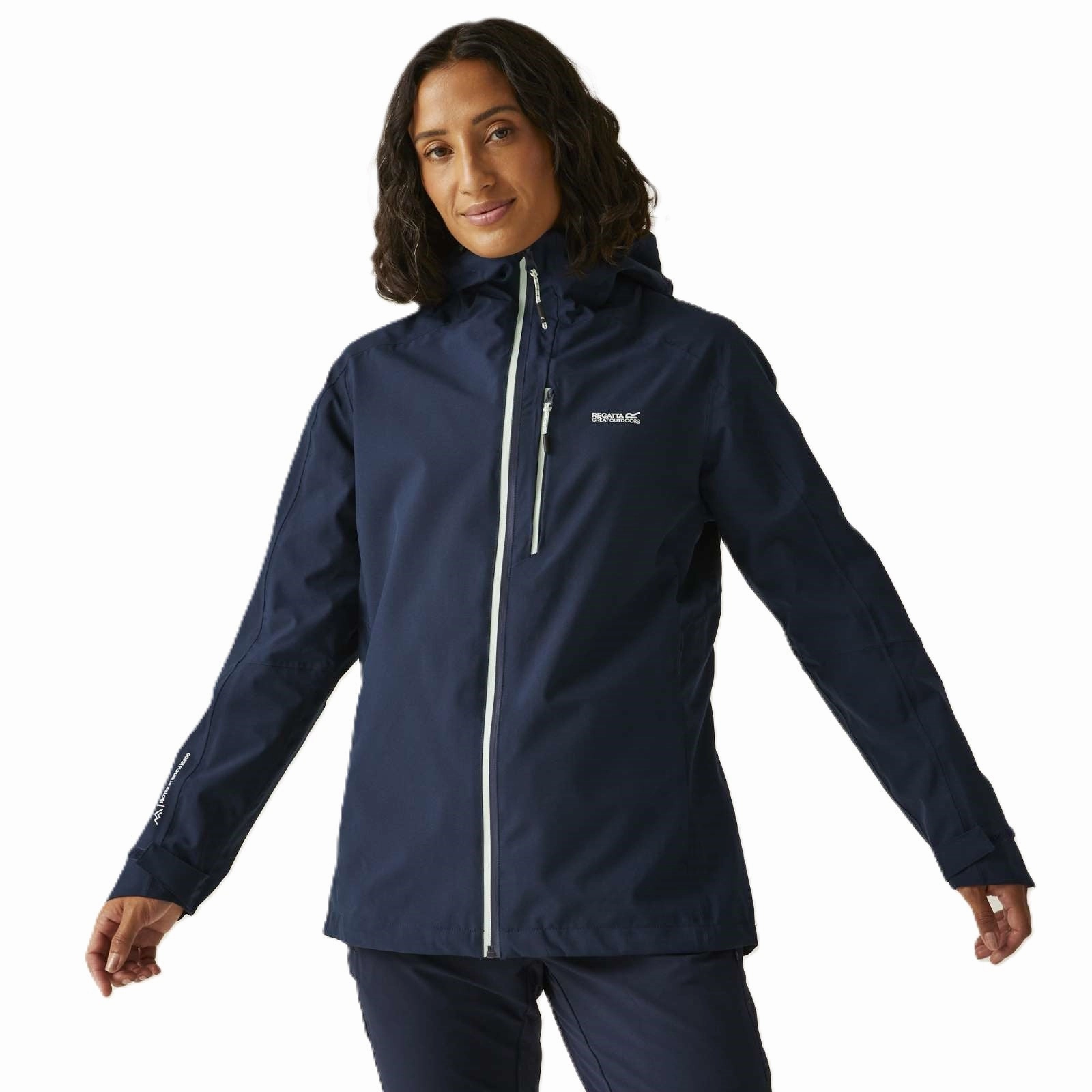 Packable Feature High Collar Regatta Womens Birchdale II Waterproof Jacket