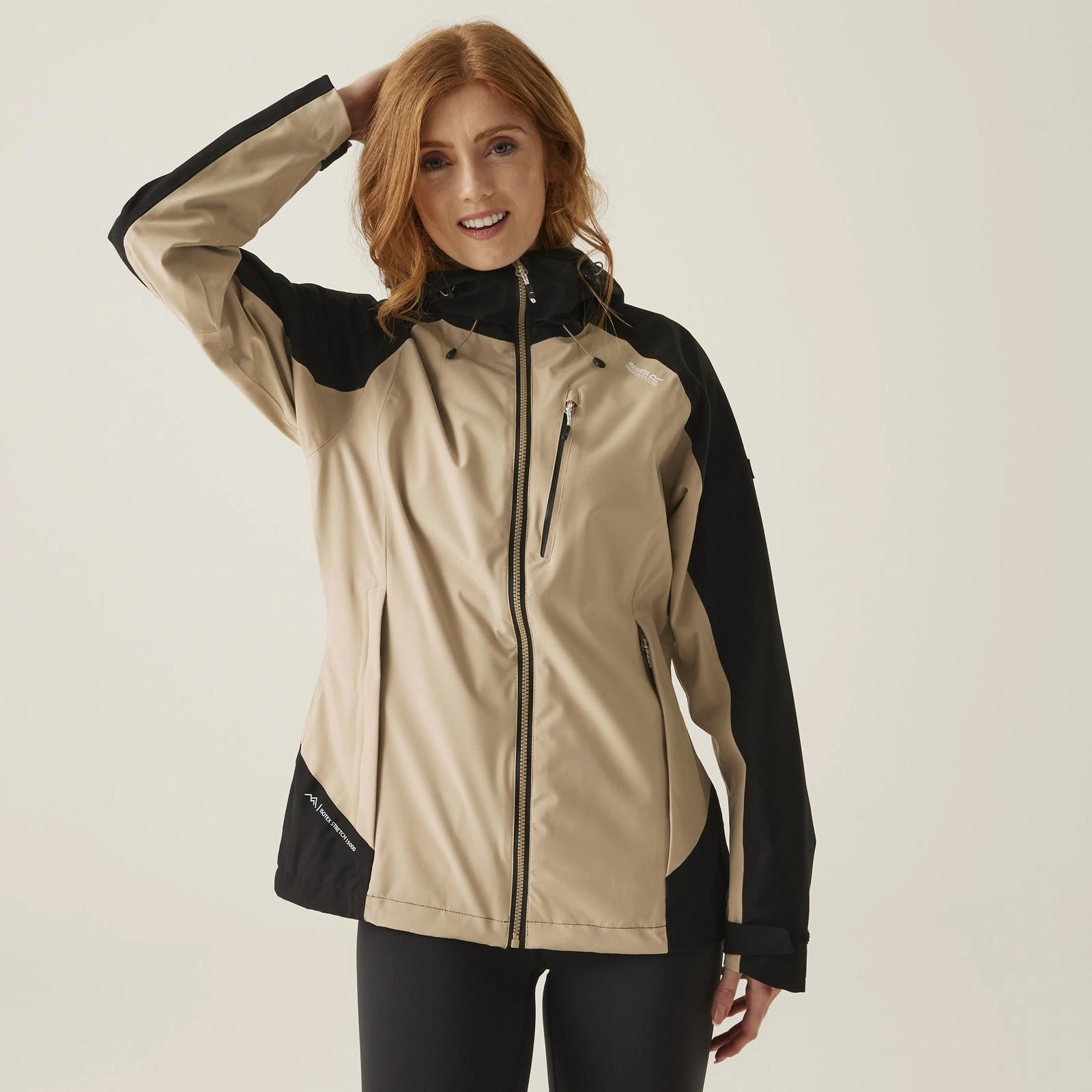 Regatta Womens Birchdale Waterproof Jacket Foldable Design ripstop fabric