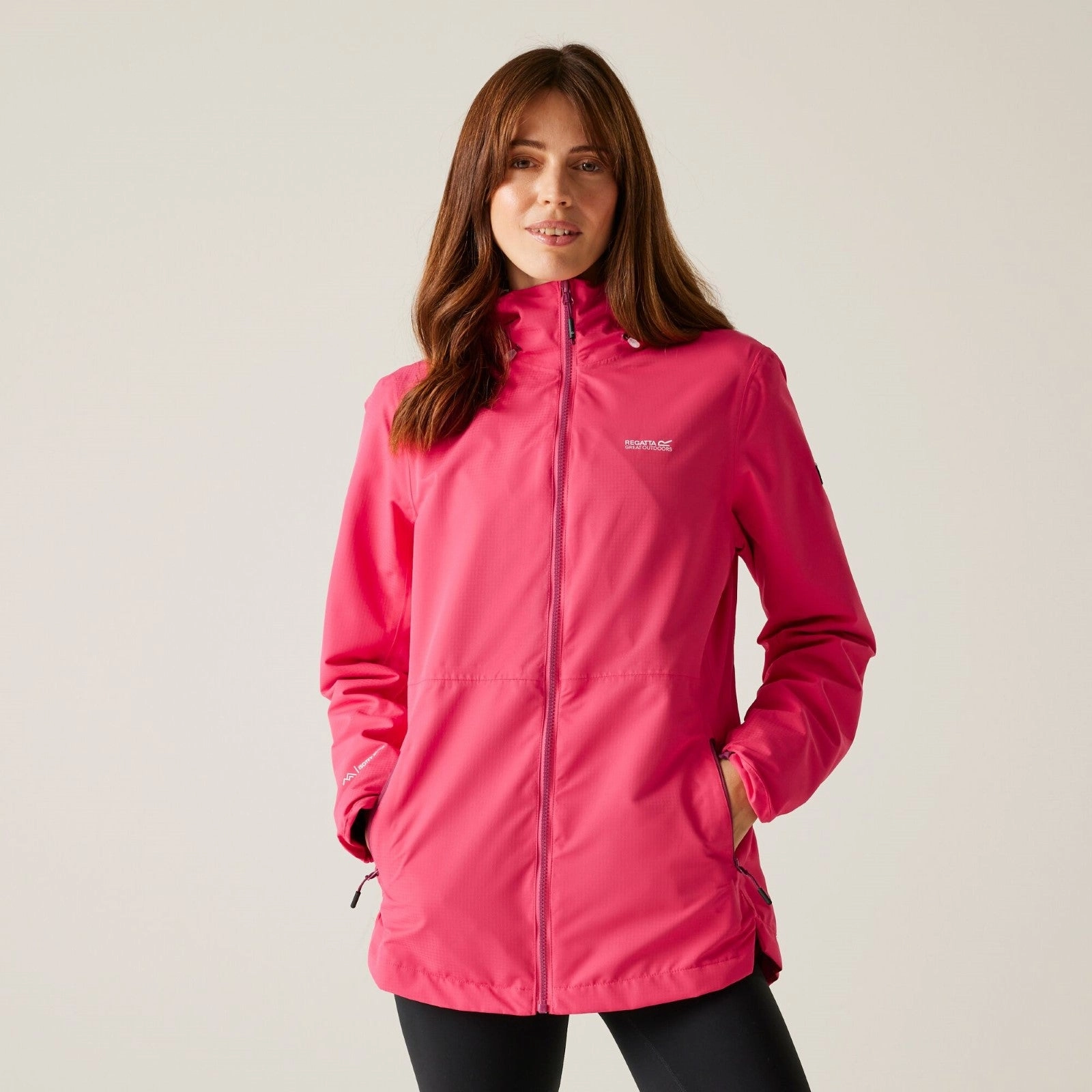 Odor Resistant Finish Regatta Womens Hamara IV Waterproof Jacket