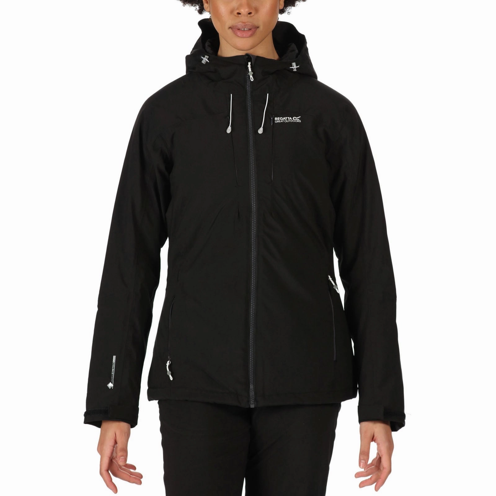SoftInnerLayer Regatta Womens Highton Stretch Waterproof Jacket
