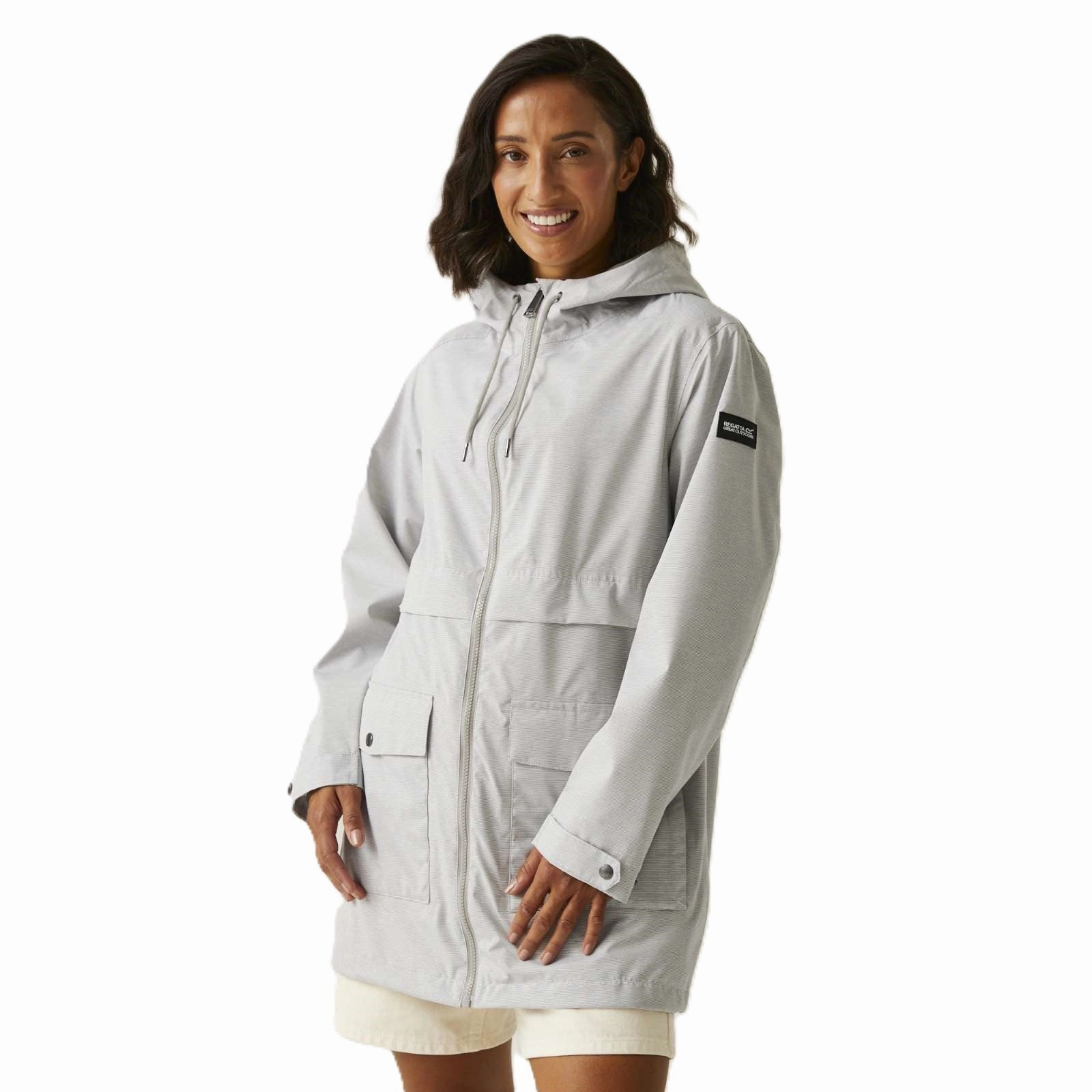 Multi Pocket Layer Friendly Shape Regatta Womens Navaeh Waterproof Jacket