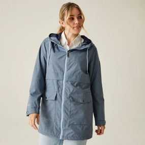 Lightweight Polyester Blend Fade Resistant Exterior Regatta Womens Navaeh Waterproof Jacket