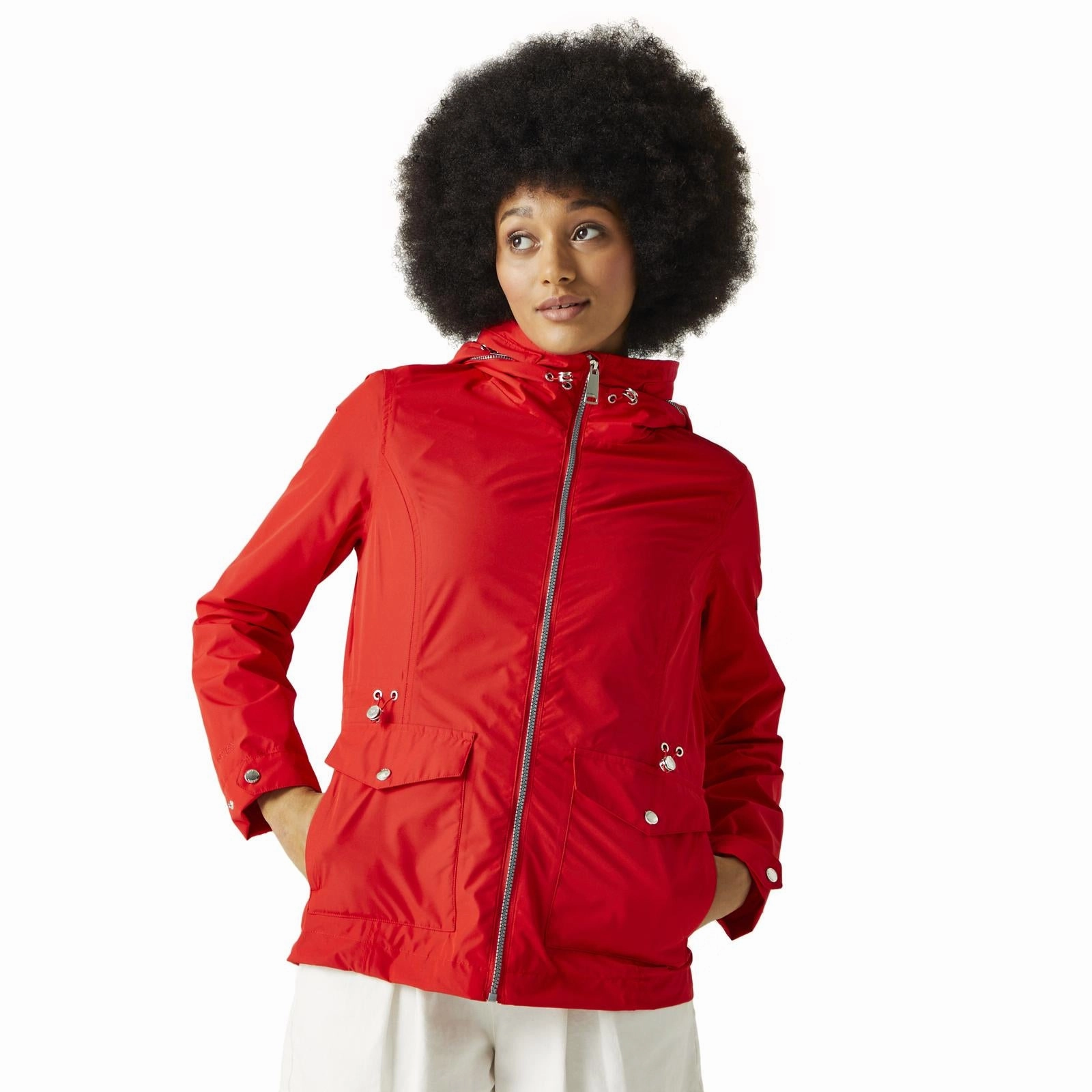 Regatta Womens Navassa Giovanna Fletcher Waterproof Walking Jacket Breathable Softshell Layer