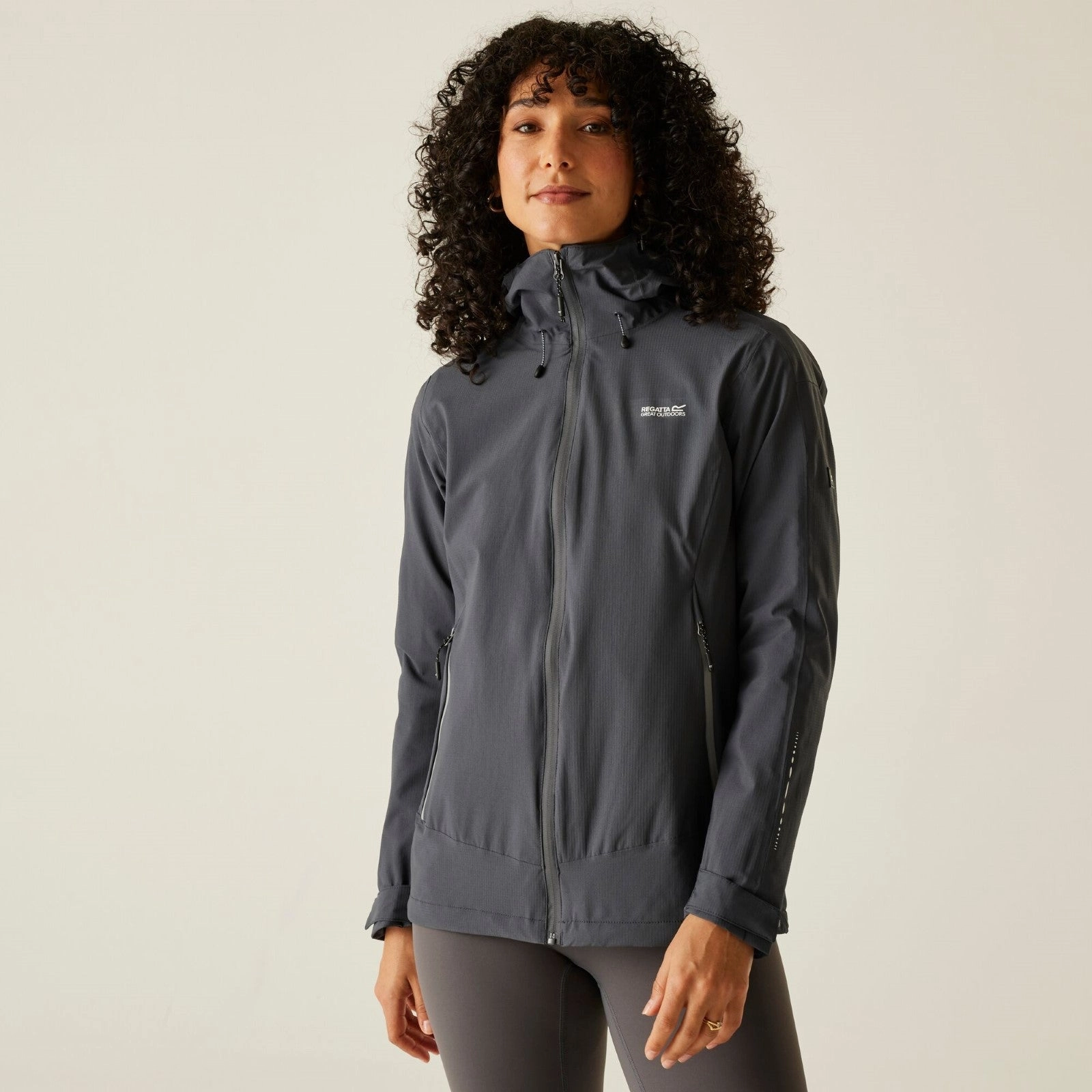 RibbedTrims Regatta Womens Okora Waterproof Jacket