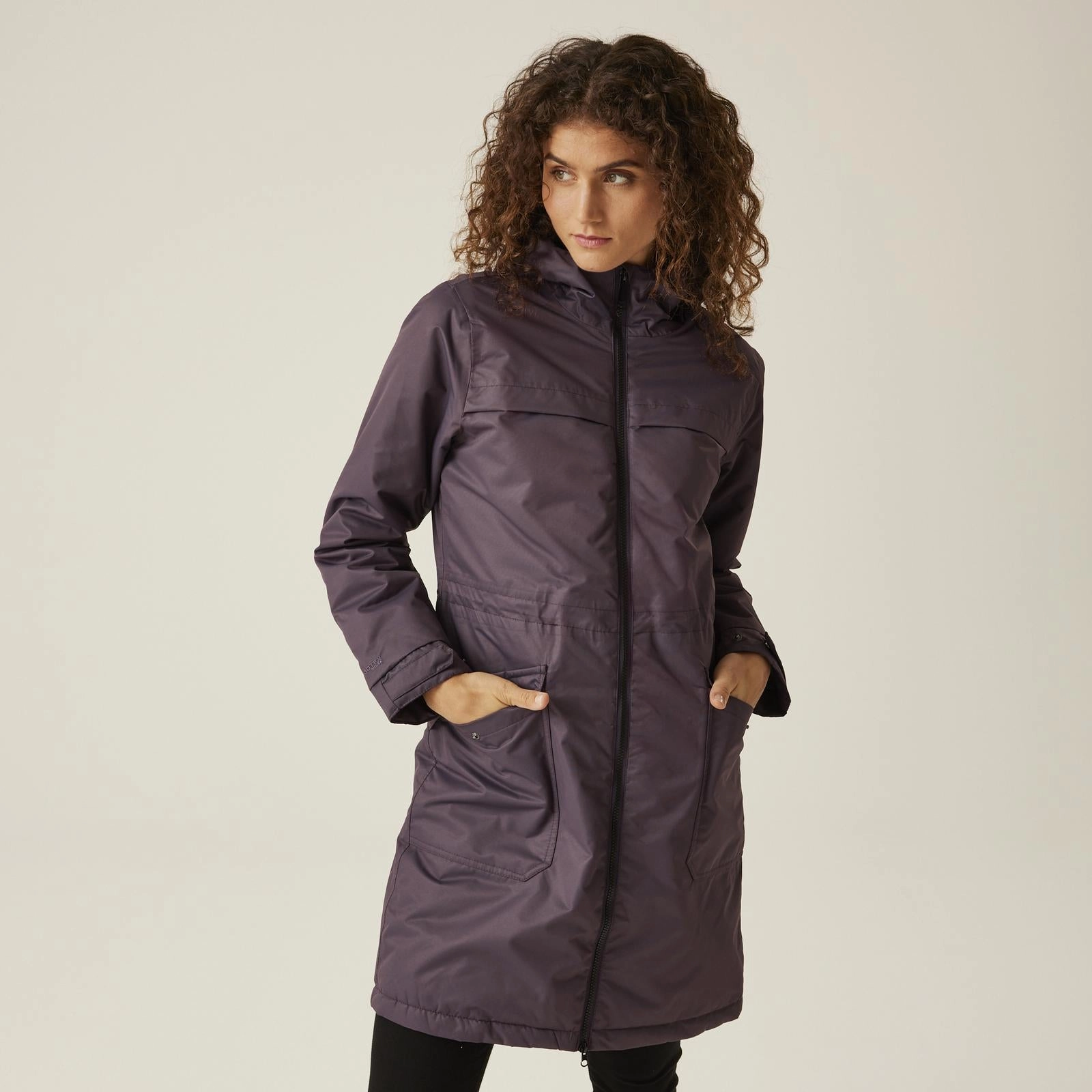 Regatta Womens Romine II Waterproof Winter Parka Jacket Fire Retardant Treated Fabric Double Breasted