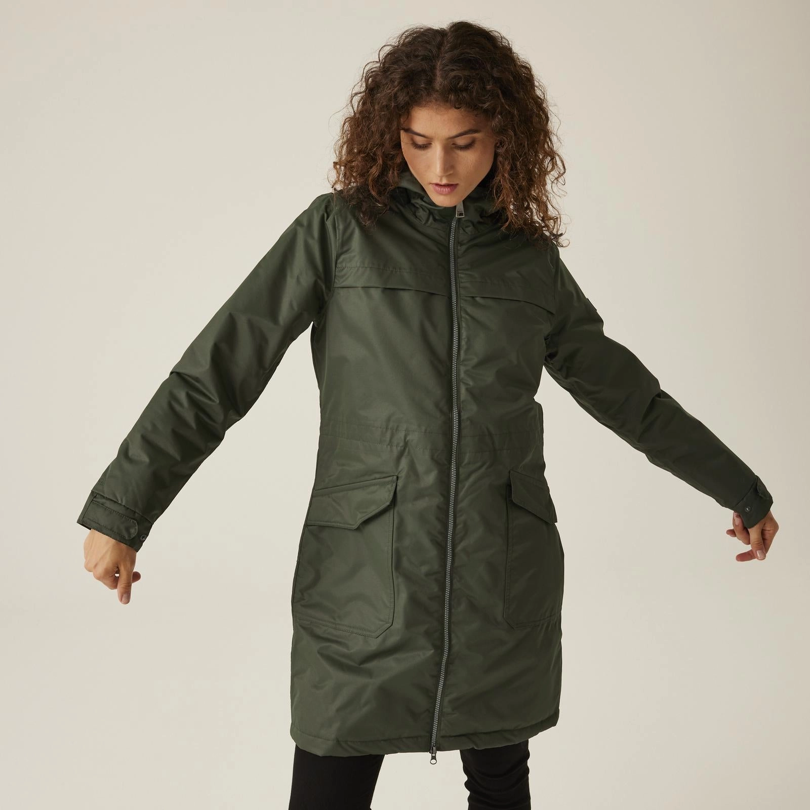 Flexible Elasticity Regatta Womens Romine II Waterproof Winter Parka Jacket