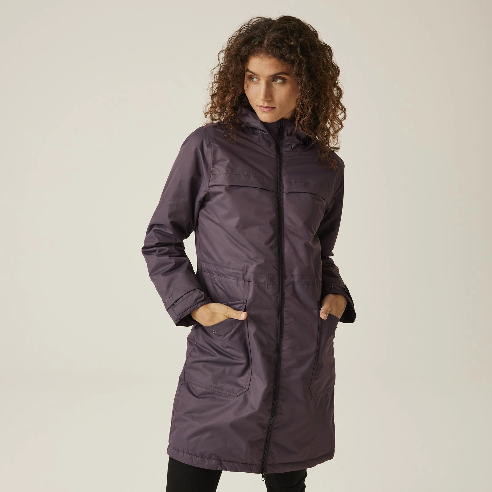 Regatta Womens Romine II Waterproof Winter Parka Jacket Weatherproof Zipper Flexible Elbow Patches