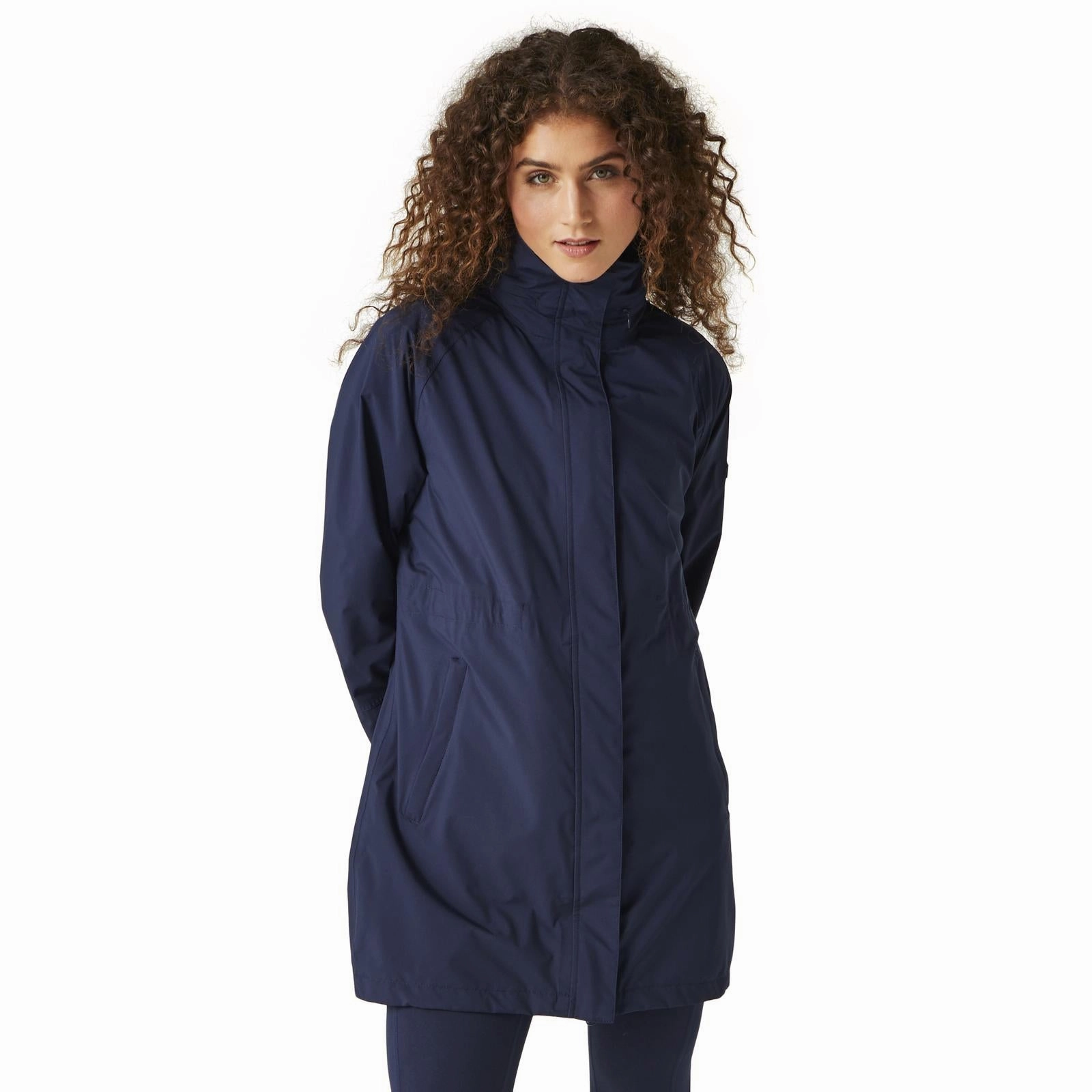 Regatta Womens Sagano Waterproof Jacket Classic Ribbed Cuffs