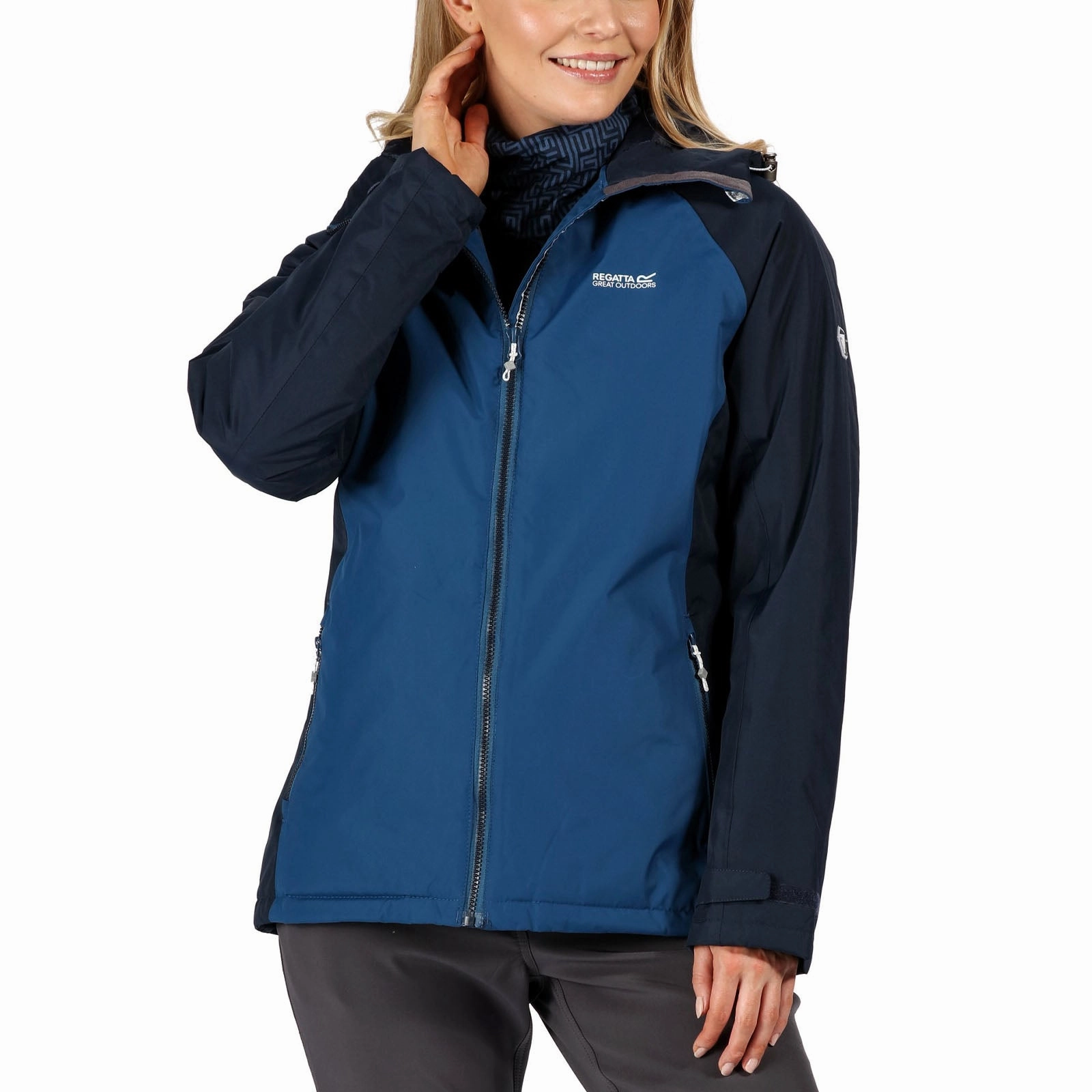 Regatta Womens Voltera Protect Waterproof Jacket TearResistantOuter Glossy Finish