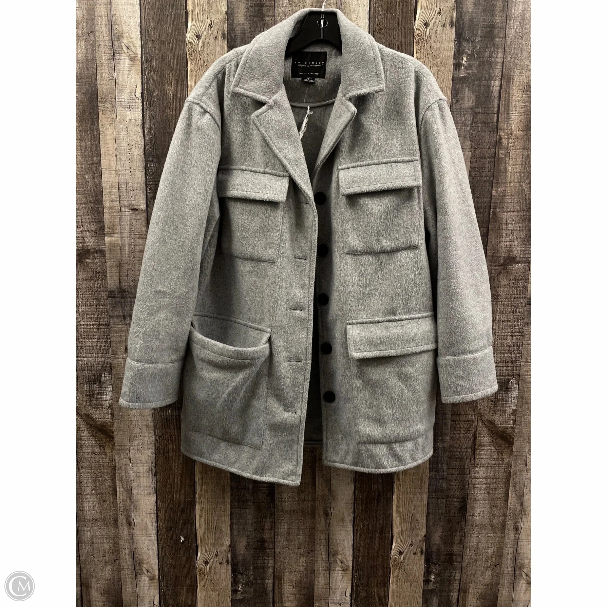 Rugged Style Coat Other By Sanctuary In Grey, Size: M