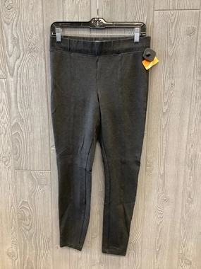 Compression Fit Pants Leggings By Old Navy In Grey, Size: M