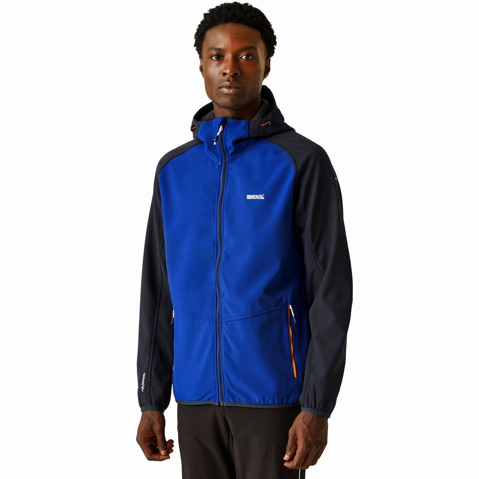 ReflectiveTrimDetails Regatta Mens Arec III Softshell Walking Jacket