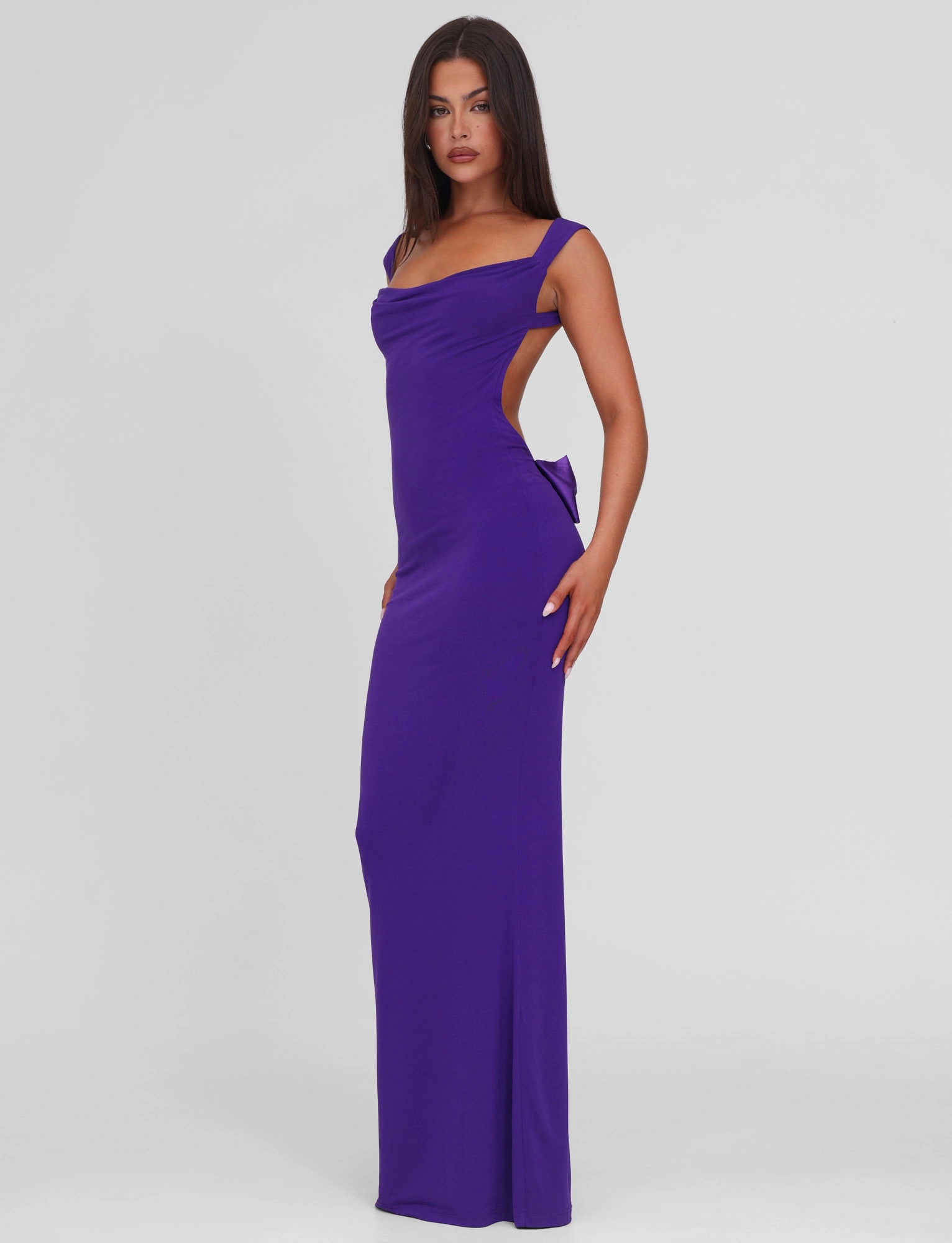 ZITA MAXI DRESS - PURPLE City Casual