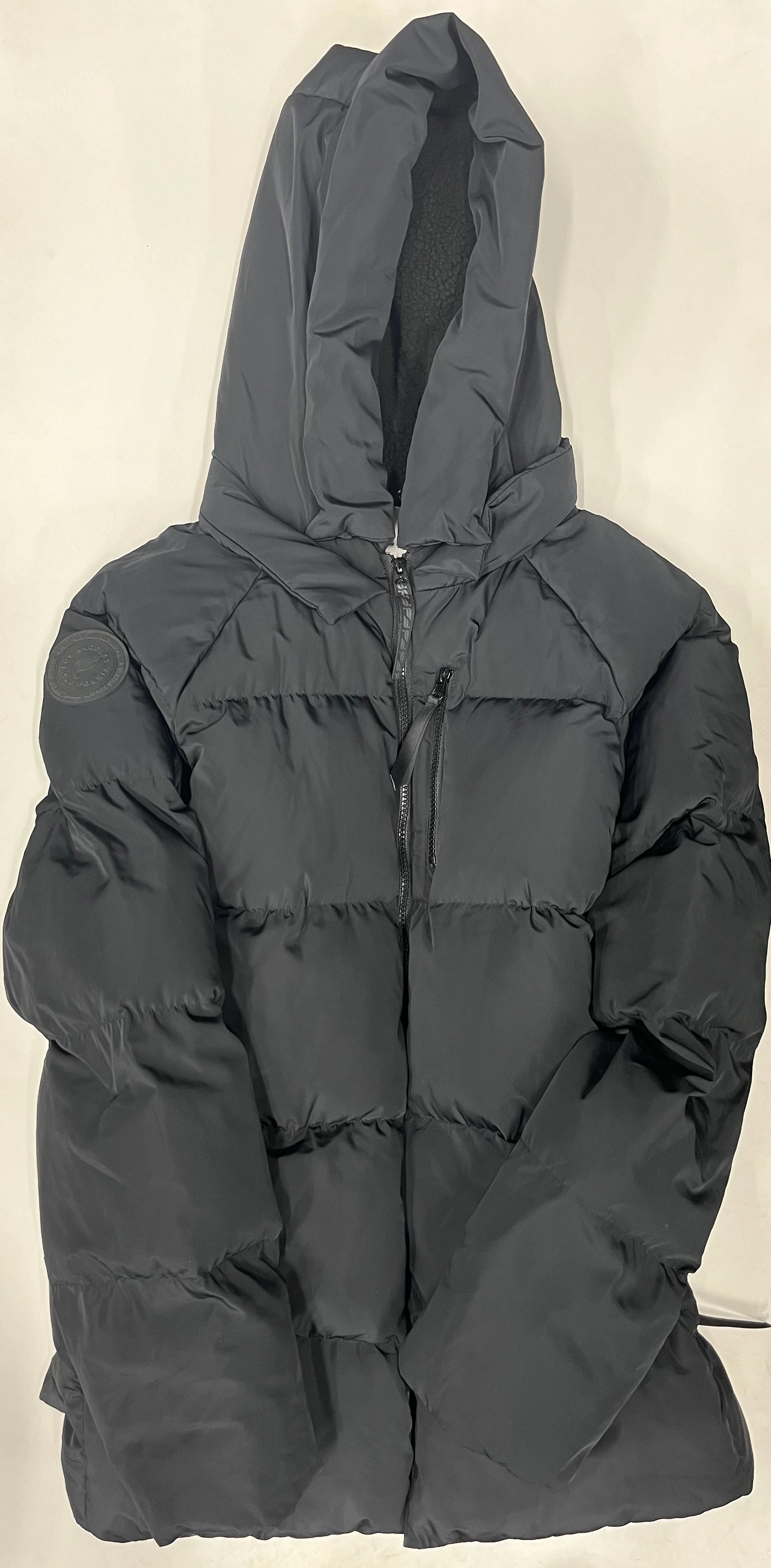 Coat Puffer & Quilted By Fabletics  Size: L Anti Static Weave Soft Shell Material