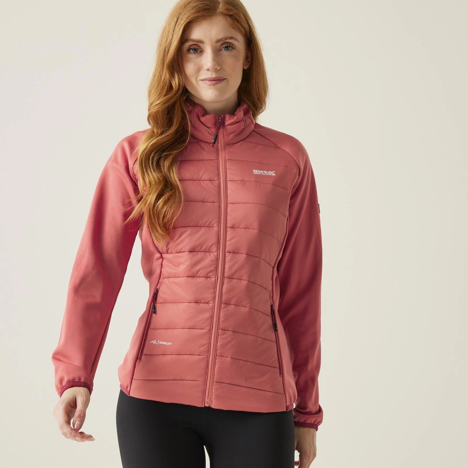 QuickDry Fabric Moisture Managing Layer Regatta Womens Clumber V Hybrid Jacket