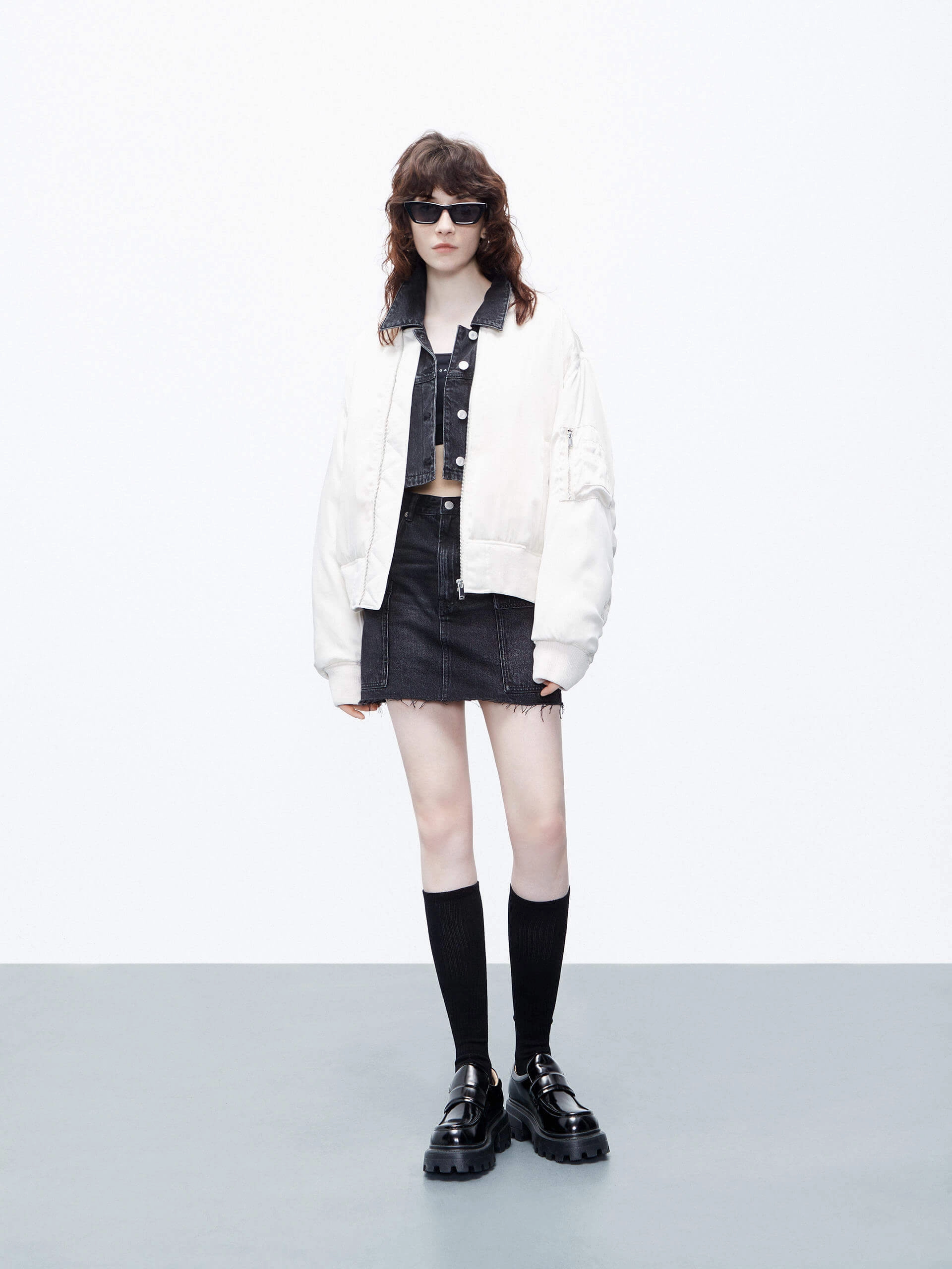 Quilted Shell Bomber Jacket NonRestrictive Movement Design