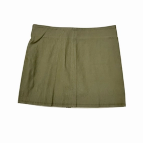 Skirt Designer By Alice   Olivia In Green, Size: 10 Easy Vibe Opaque Lining