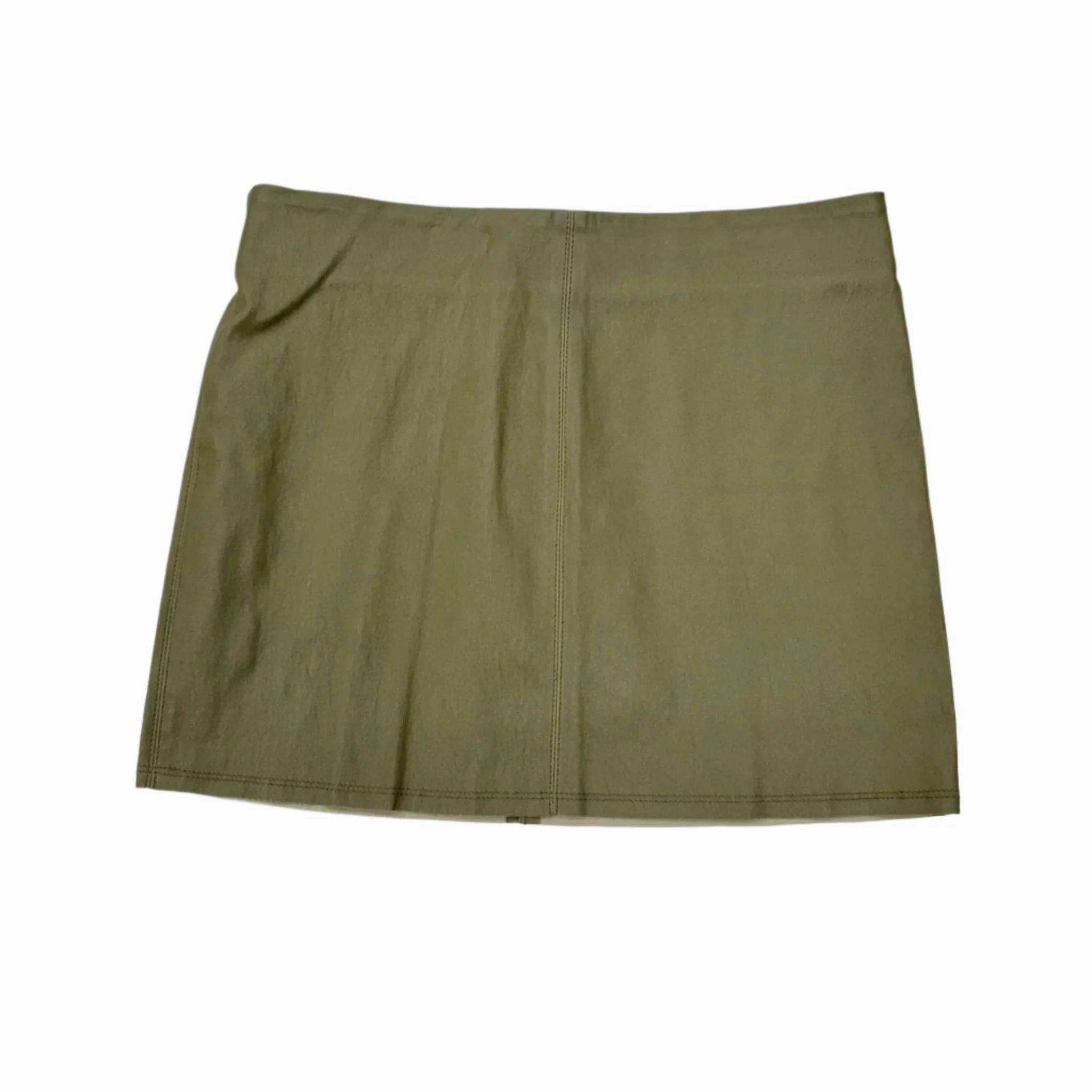 Skirt Designer By Alice   Olivia In Green, Size: 10 Easy Vibe Opaque Lining