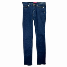 South Ocean Skinny Jeans DesignerBy Lilly Pulitzer In Royal Palm Wash, Size: 00 Weekend Style Modern