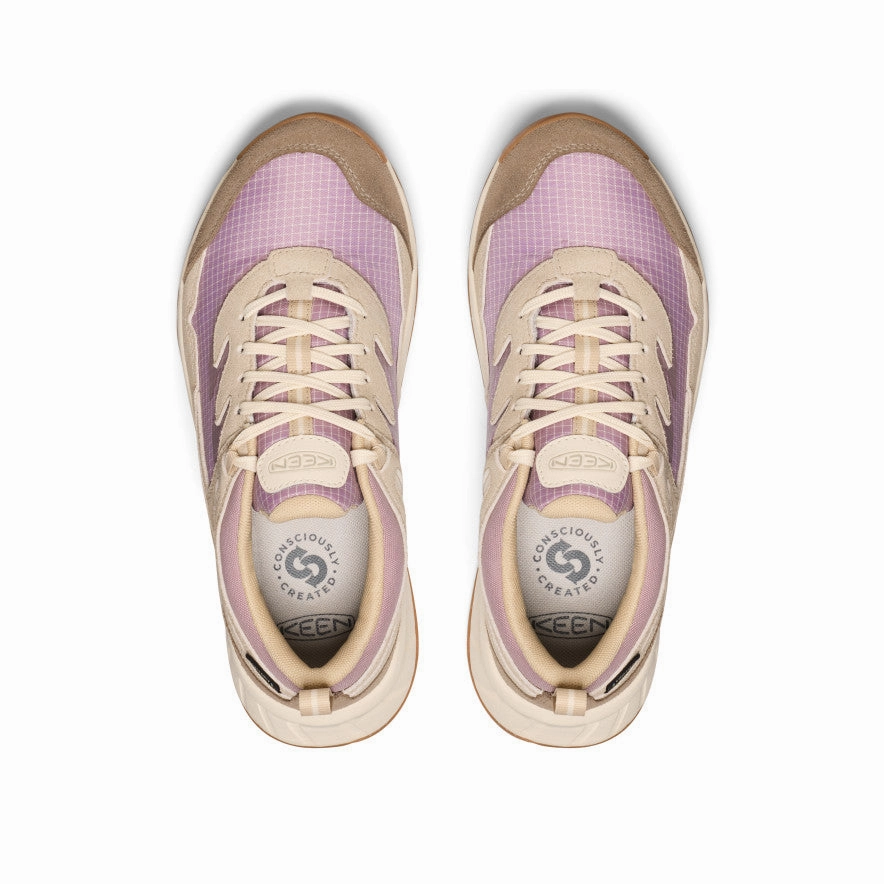 Sustainable Production Process Drive Ready Women's Hightrail EXP Waterproof Shoe  |  Toadstool/Birch