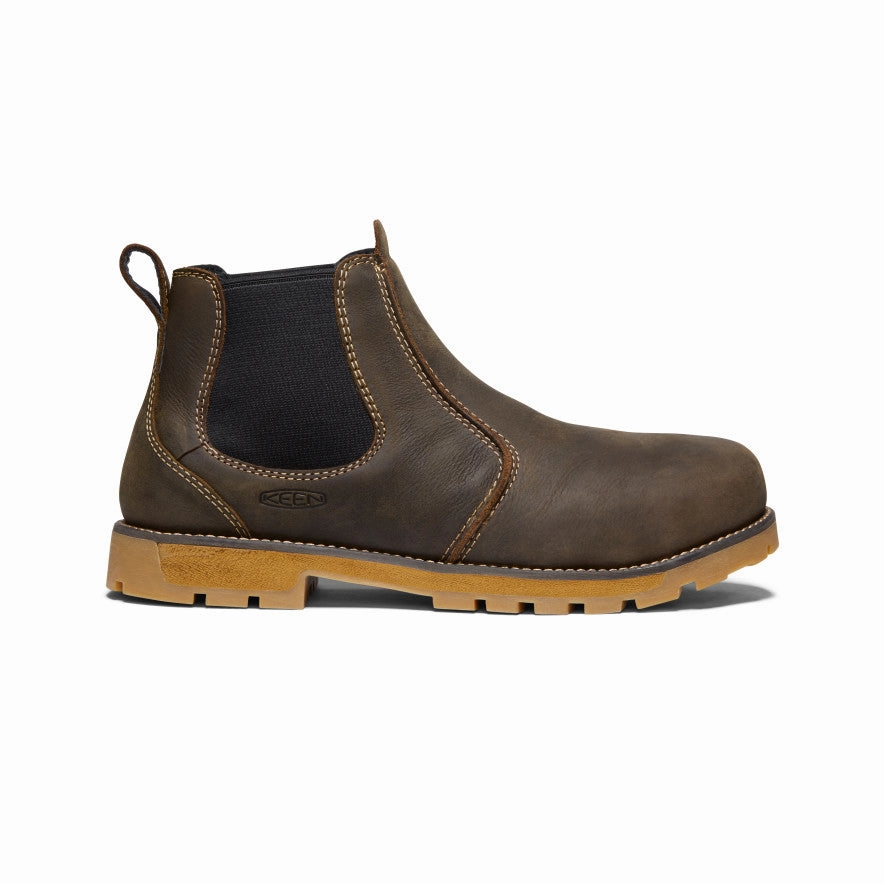 Men's Seattle Romeo (Aluminum Toe)  |  Cascade Brown/Gum Heavy-Duty Build Comfort Toe Box