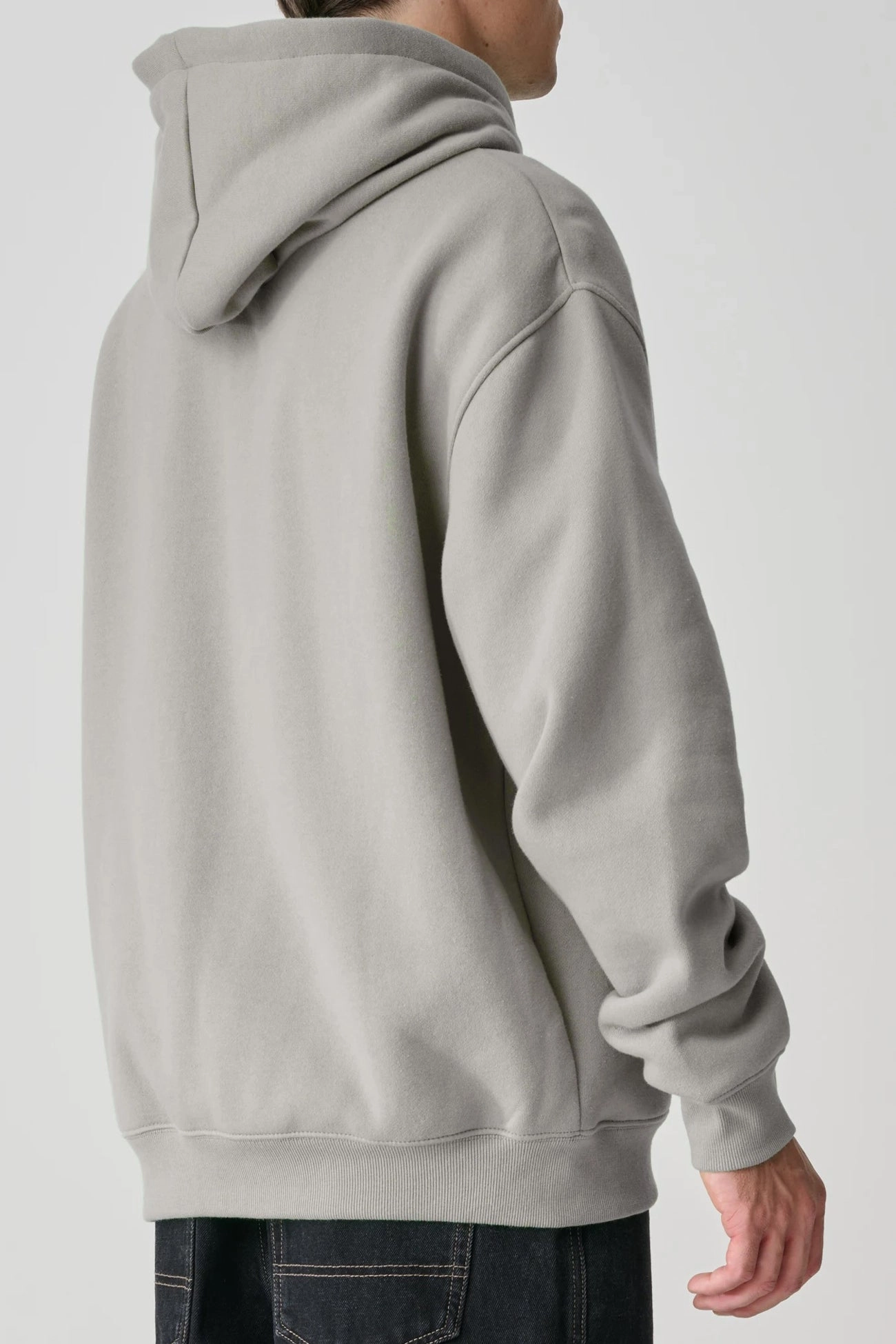 understated look S-Cube Block Hood Stone