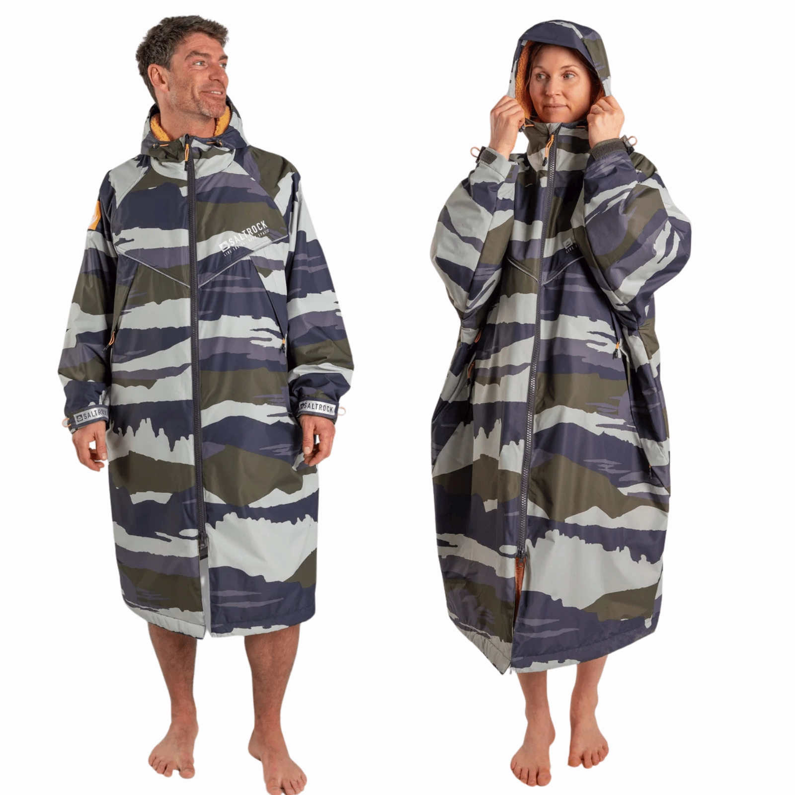 Saltrock Adults Four Season Changing Robe ModularLayering WaterResistantCoating