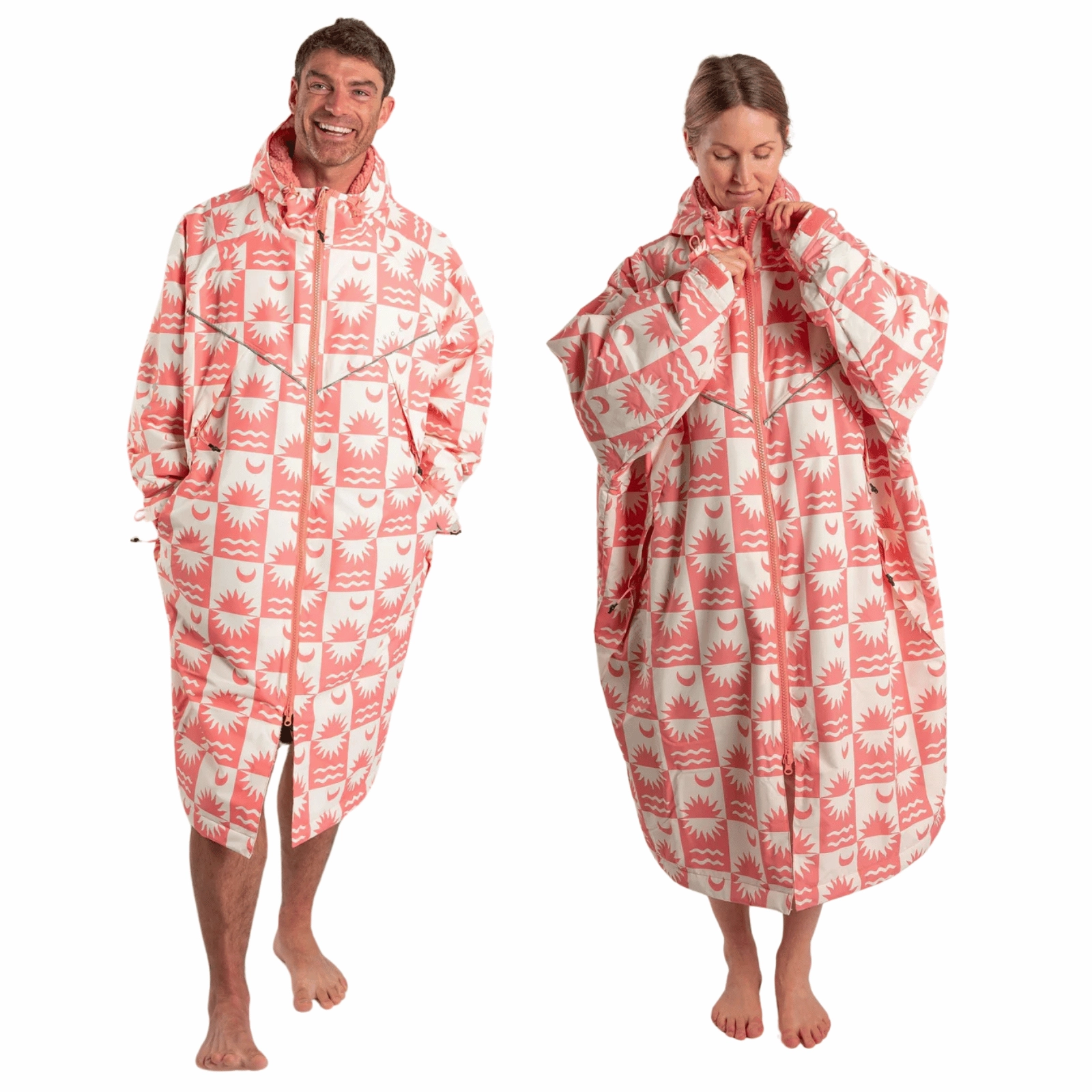 Saltrock Adults Four Season Changing Robe Convertible Collar Design