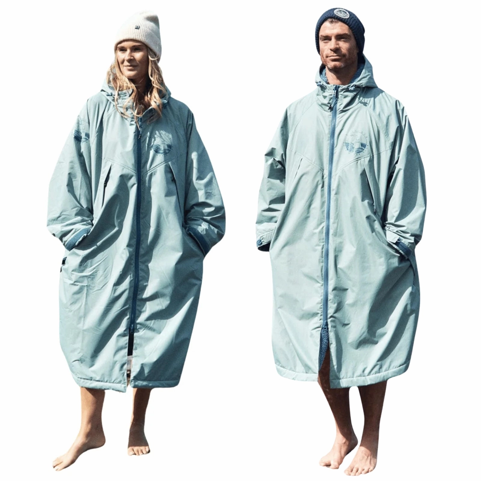 Saltrock Adults Four Seasons Robe Recycled Changing Robe Casual Work Look Snow Ready Outfit