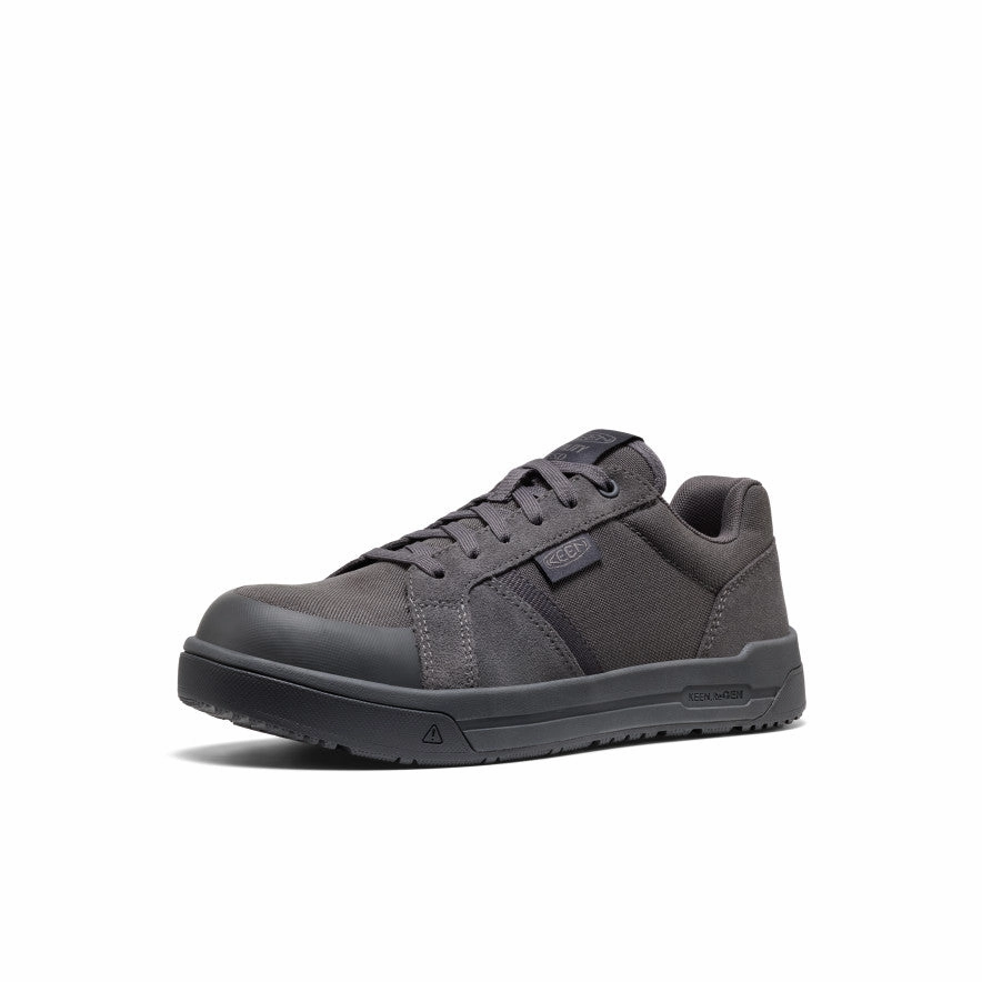 Flat Finish Flexible Sole Men's Kenton ESD Work Shoe (Carbon Toe)  |  Magnet/Steel Grey