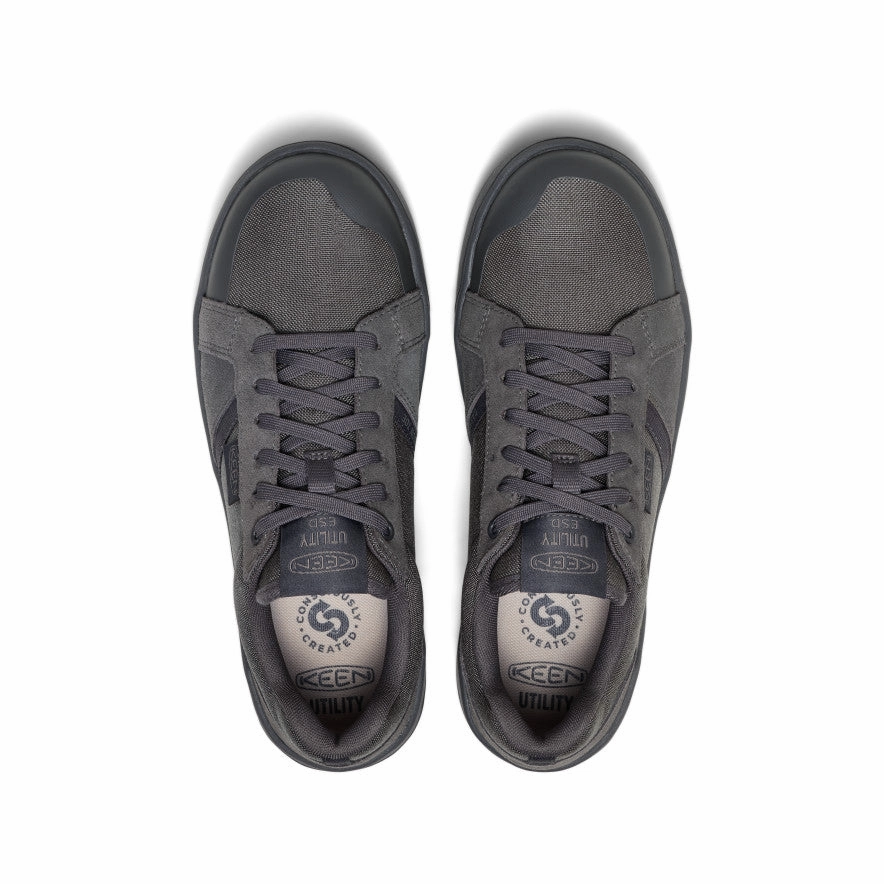 Men's Kenton ESD Work Shoe (Carbon Toe)  |  Magnet/Steel Grey Non Marking Sole Airy Design
