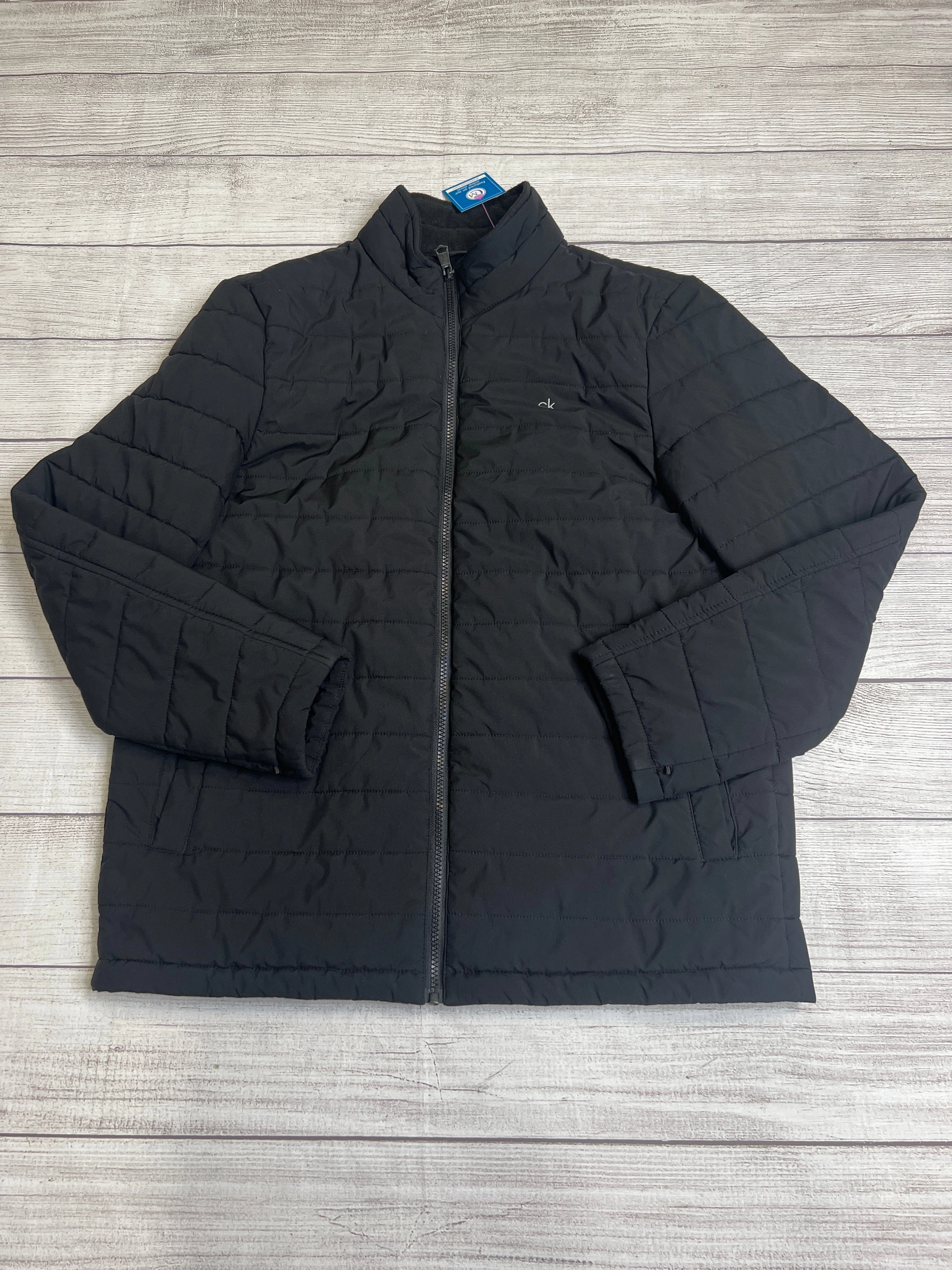 Warmth Without Bulk Seam Sealed Construction Coat Puffer & Quilted By Calvin Klein  Size: M