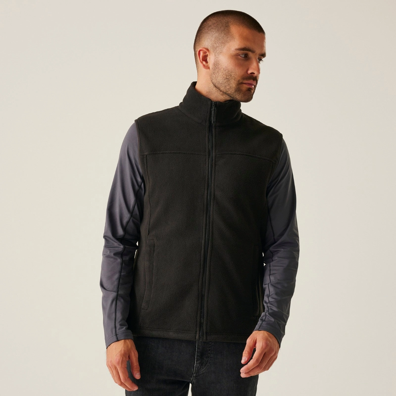 Temperature Adaptive Body Mapped Ventilation Regatta Professional Mens Haber II Fleece Gilet