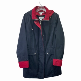 Coat Raincoat By Preston And New York In Black, Size:S Ski Use MagneticClosureSystem
