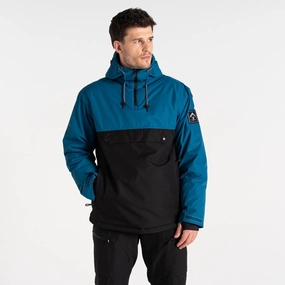 MoistureWickingTechnology Dare 2b Mens Freeride Overhead Pullover Hooded Ski Jacket