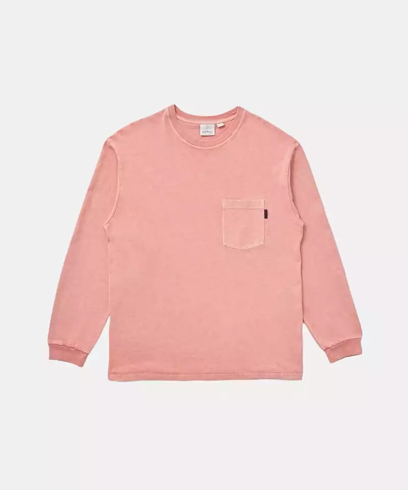 Basic Top Easy to Style Pocket L/S Tee