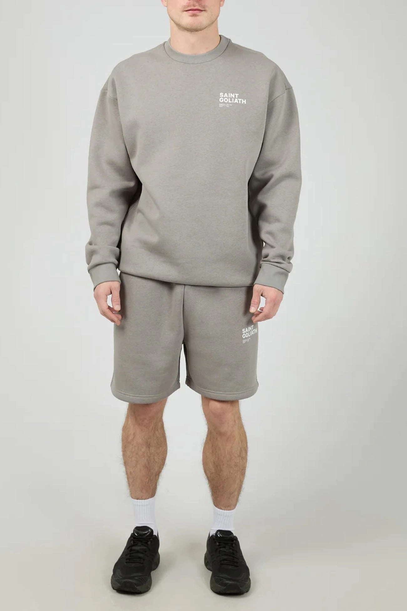 Stretch Fit Ripstop Reinforcement Kinetic Crew Smoke