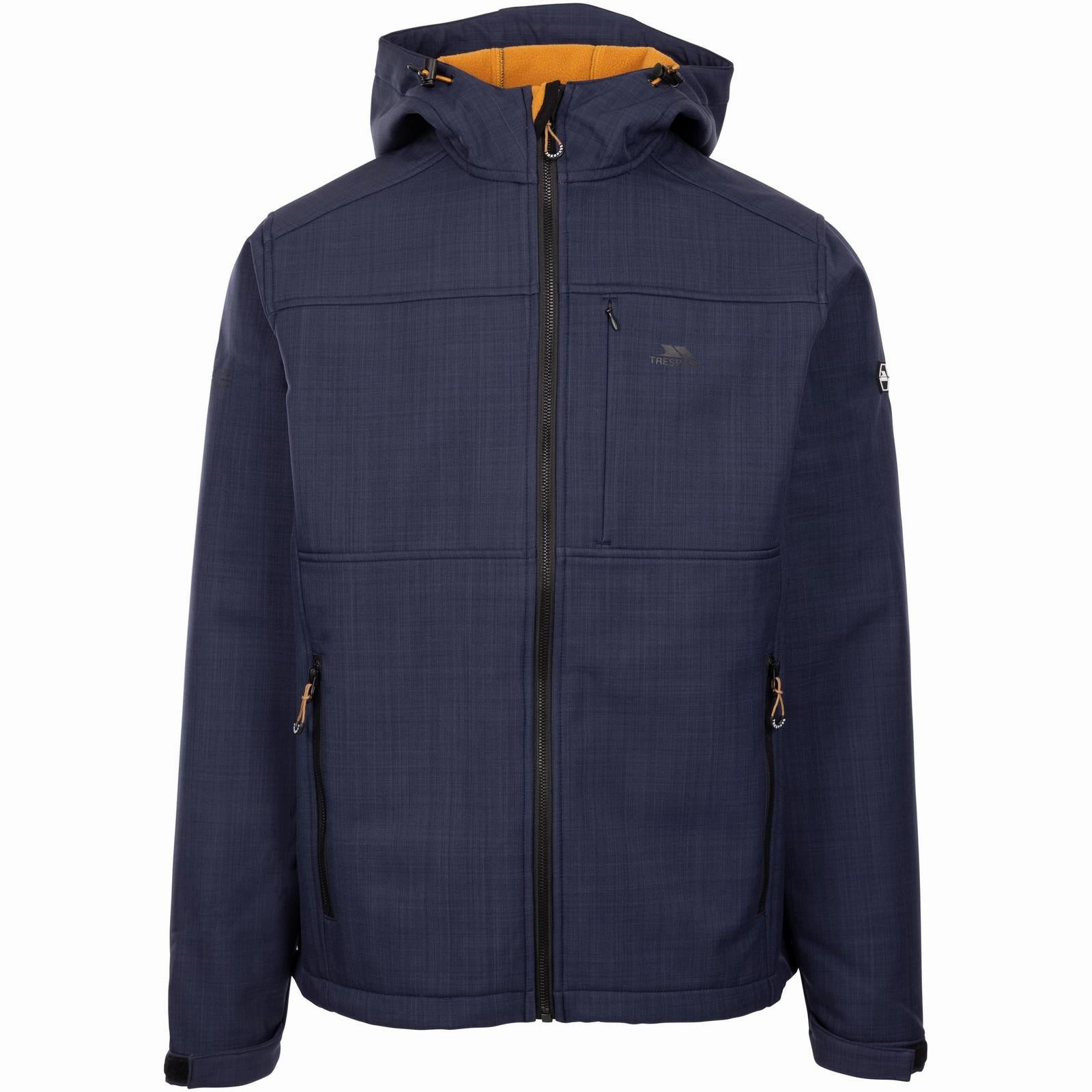 LowProfileStitching Outdoor Adventure Wear Trespass Mens Piber Waterproof Softshell Jacket